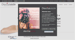 Desktop Screenshot of dermaveda.ca